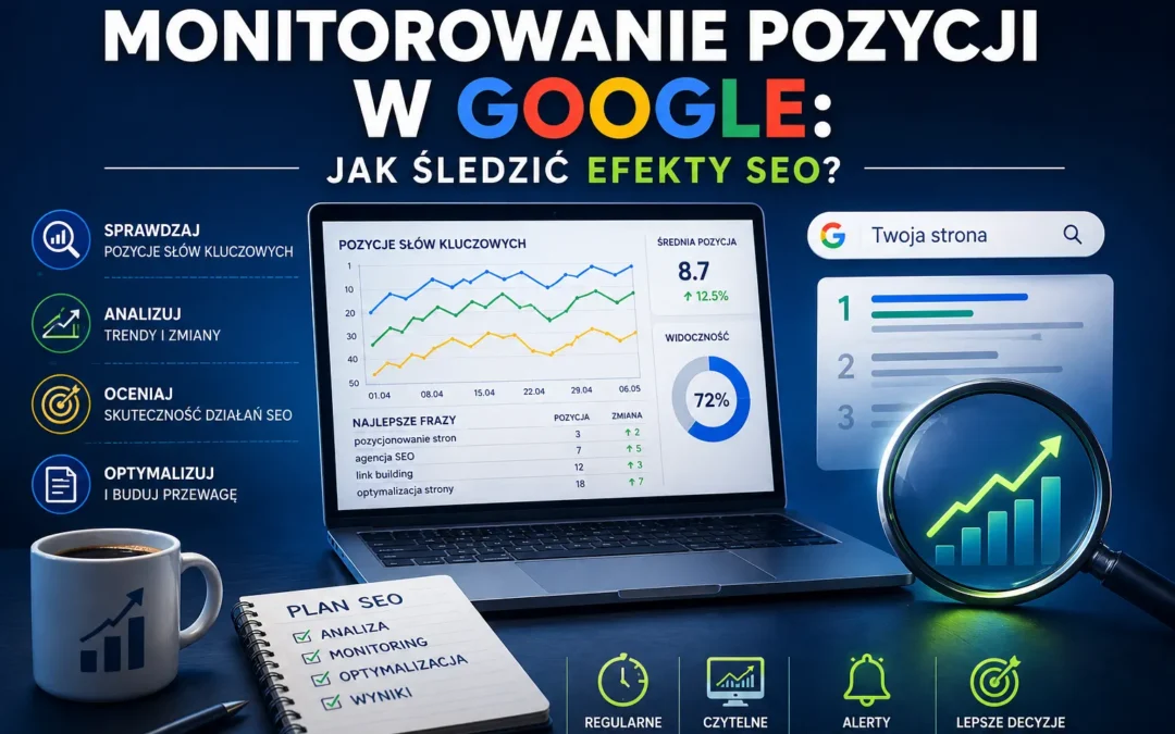 Monitorowanie Pozycji w Google: Jak Śledzić Efekty SEO?