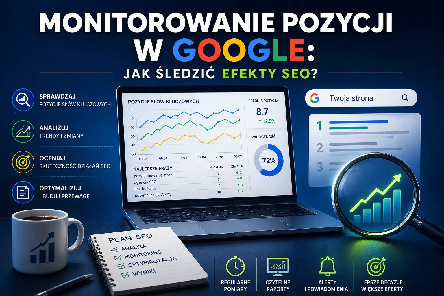 Monitorowanie Pozycji w Google - Jak Śledzić Efekty SEO
