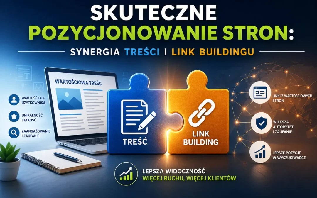 Skuteczne pozycjonowanie stron – SEO, Link Building i Indeksacja